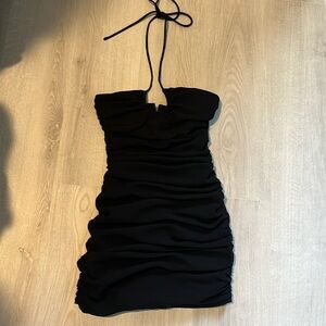 ZARA- women’s black mini dress - never been worn size small